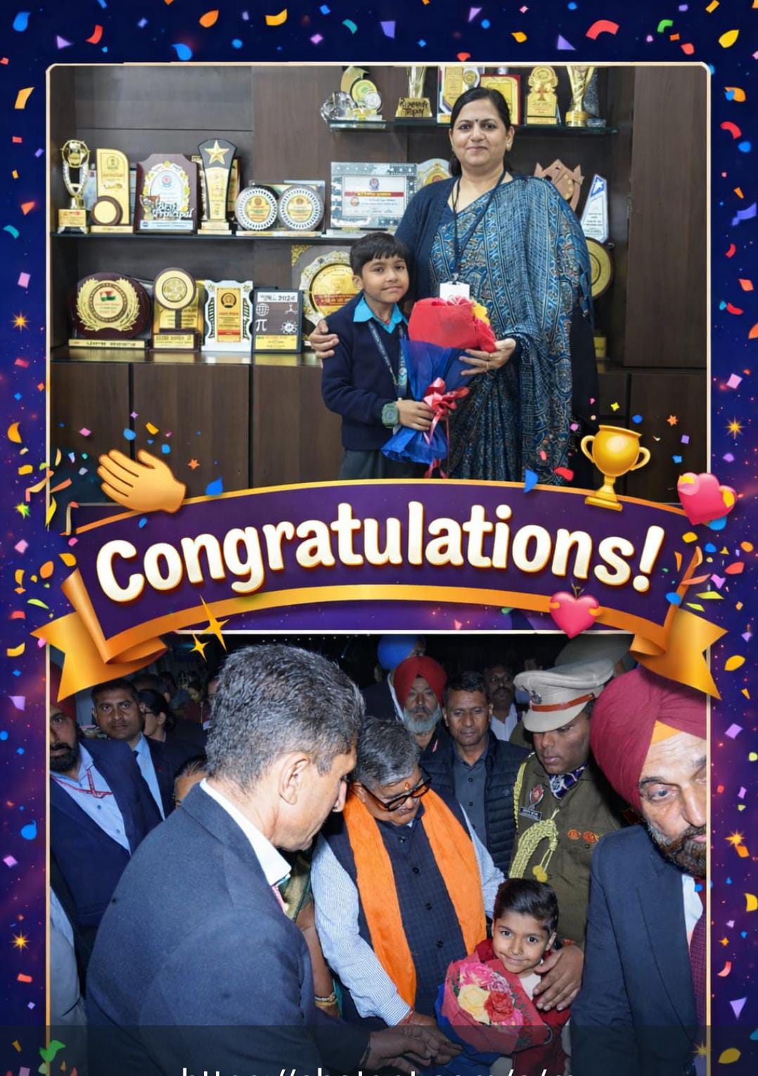 ​A Glorious Moment of Artistic Triumph and Institutional Pride, Governor Punjab Honours BVM Kitchlu Nagar Google Carpenter